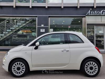 Fiat 500 1.2 Lounge 69cv Bianco usata Trentola Ducenta