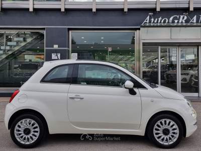 Fiat 500 1.2 Lounge 69cv Bianco usata Trentola Ducenta