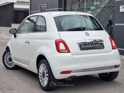 Fiat 500 1.2 Lounge 69cv Bianco usata Trentola Ducenta
