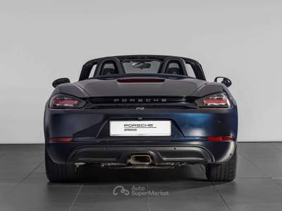 Porsche Boxster 718 2.0 300cv - CAMBIO MANUALE - NAVI - TELECAMERA Blu/Azzurro usata Grandate