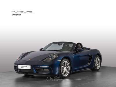 Porsche Boxster 718 2.0 300cv - CAMBIO MANUALE - NAVI - TELECAMERA Blu/Azzurro usata Grandate