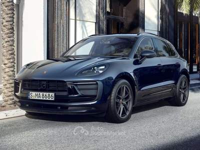 Porsche Macan Macan T 265cv-Iva esposta  PASM-Pack Assist-BOSE Blu/Azzurro usata Grandate