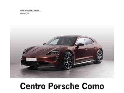 Porsche Taycan 476cv Rosso usata Grandate