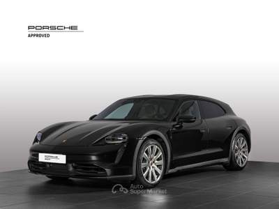 Porsche Taycan Cross Turismo 476CV-Asse sterzante-Sed. ventilati Nero usata Grandate