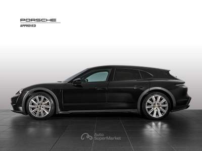 Porsche Taycan Cross Turismo 476CV-Asse sterzante-Sed. ventilati Nero usata Grandate