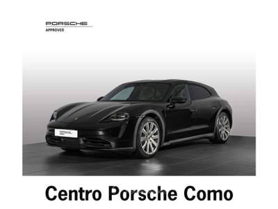 Porsche Taycan Cross Turismo 476CV-Asse sterzante-Sed. ventilati Nero usata Grandate