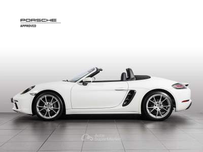Porsche Boxster 718 300cv pdk-Sed. Riscaldati-Navi-Iva esposta Bianco usata Grandate