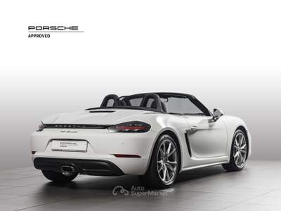 Porsche Boxster 718 300cv pdk-Sed. Riscaldati-Navi-Iva esposta Bianco usata Grandate