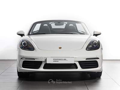 Porsche Boxster 718 300cv pdk-Sed. Riscaldati-Navi-Iva esposta Bianco usata Grandate