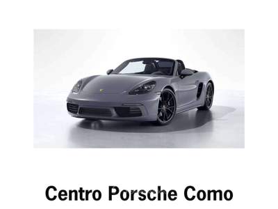 Porsche Boxster 718 .0 300cv - Iva esposta - Sport Chrono - Apple CarPlay Grigio usata Grandate
