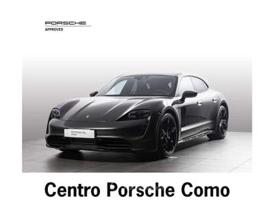 Porsche Taycan Cross Turismo 4-TETTO-SPORT CHRONO-SED.VENTILATI Grigio usata Grandate