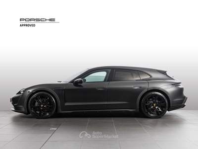 Porsche Taycan Cross Turismo 4-TETTO-SPORT CHRONO-SED.VENTILATI Grigio usata Grandate