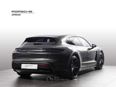 Porsche Taycan Cross Turismo 4-TETTO-SPORT CHRONO-SED.VENTILATI Grigio usata Grandate