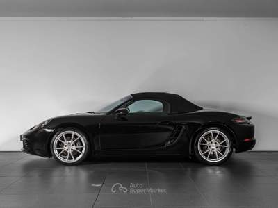 Porsche Boxster 718 300cv pdk-Sed. Riscaldati-Navi-Iva esposta Nero usata Grandate