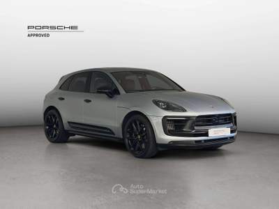 Porsche Macan GTS-Pack Sport GTS-Tetto-PASM-Bumester-Iva esposta Argento usata Grandate