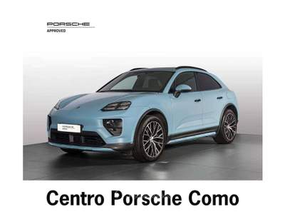 Porsche Macan BEV 4-PACK OFFROAD-ASSE STERZANTE-HEAD UP DISPLAY Blu/Azzurro usata Grandate