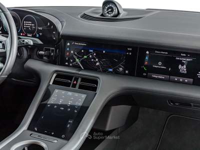 Porsche Taycan NEW 4S Performance BatteryPlus-Display Passeggero Argento usata Grandate