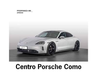 Porsche Taycan NEW 4S Performance BatteryPlus-Display Passeggero Argento usata Grandate