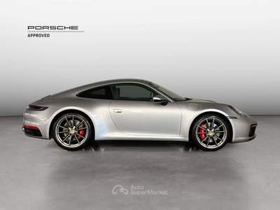Porsche 911 4S 450CV - Tetto -  Sed. Ventilati - Entry&Drive Argento usata Grandate