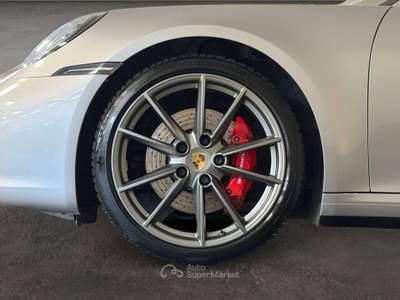 Porsche 911 4S 450CV - Tetto -  Sed. Ventilati - Entry&Drive Argento usata Grandate