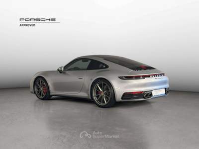 Porsche 911 4S 450CV - Tetto -  Sed. Ventilati - Entry&Drive Argento usata Grandate