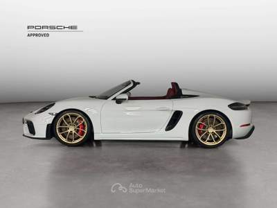 Porsche 718 Spyder Manuale 420cv-Pack Spyder Classic-Car Play Bianco usata Grandate