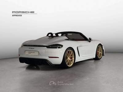 Porsche 718 Spyder Manuale 420cv-Pack Spyder Classic-Car Play Bianco usata Grandate