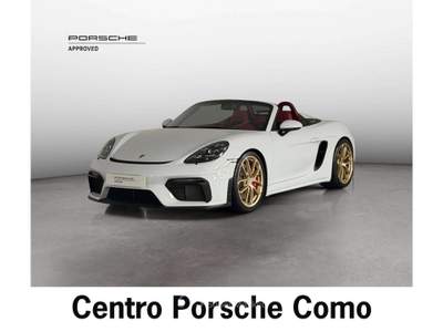Porsche 718 Spyder Manuale 420cv-Pack Spyder Classic-Car Play Bianco usata Grandate