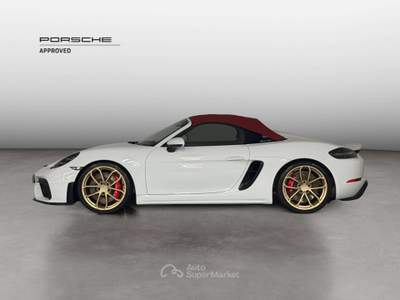 Porsche 718 Spyder Manuale 420cv-Pack Spyder Classic-Car Play Bianco usata Grandate