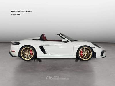 Porsche 718 Spyder Manuale 420cv-Pack Spyder Classic-Car Play Bianco usata Grandate
