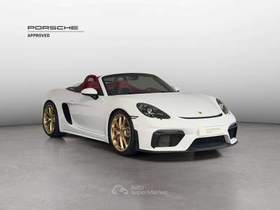 Porsche 718 Spyder Manuale 420cv-Pack Spyder Classic-Car Play Bianco usata Grandate