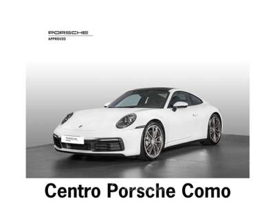 Porsche 911 Coupe 385CV- Tetto - Scarico Sport - Matrix - Bose Bianco usata Grandate