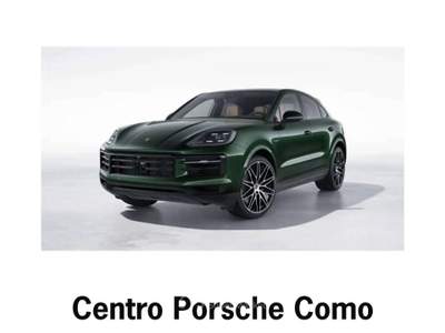 Porsche Cayenne Coupe Hybrid 470cv - COLORE SU CAMPIONE DEEP GREEN Verde usata Grandate