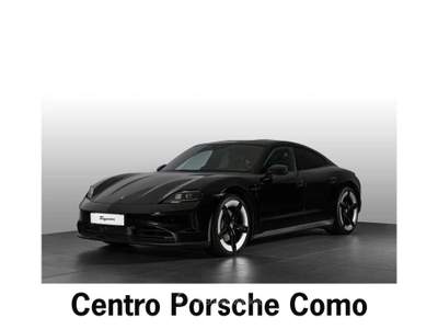 Porsche Taycan Taycan 435CV-Battery Plus-Asse sterzante-Cerchi 21 Nero usata Grandate