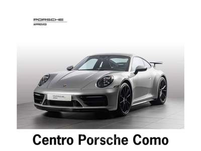 Porsche 911 911 Coupe S 450CV-AEROKIT-SPORT CHRONO Argento usata Grandate