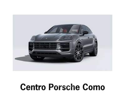 Porsche Cayenne Coupè Hybrid Platinum Ed_Pronta consegna_Asse sterzante Grigio usata Grandate