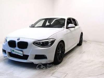 BMW Serie 1 125d 125 d 2.0D 5p. Msport Manuale Bianco usata Andalo Valtellino