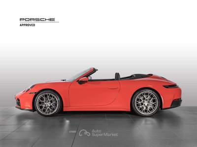 Porsche 911 Cabrio 394cv - Keyless - Surround View - Imp sport Rosso usata Grandate