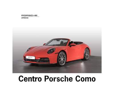 Porsche 911 Cabrio 394cv - Keyless - Surround View - Imp sport Rosso usata Grandate