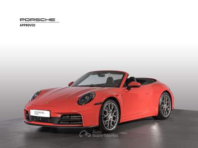 Porsche 911 Cabrio 394cv - Keyless - Surround View - Imp sport Rosso usata Grandate