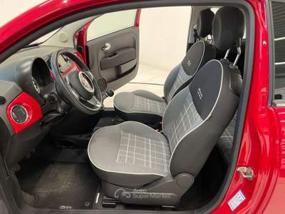 Fiat 500 1.2 Lounge 3P Manuale * OK NEOPATENTATI * Rosso usata Andalo Valtellino