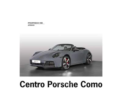 Porsche 911 Cabrio S 480cv_Iva esposta_Lift Anteriore_Sed. Ventilati_Confort Access Grigio usata Grandate