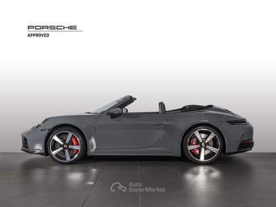 Porsche 911 Cabrio S 480cv_Iva esposta_Lift Anteriore_Sed. Ventilati_Confort Access Grigio usata Grandate