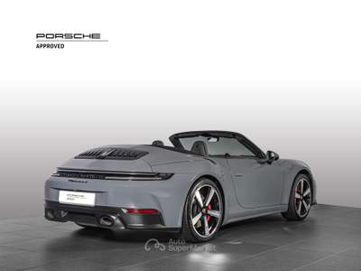 Porsche 911 Cabrio S 480cv_Iva esposta_Lift Anteriore_Sed. Ventilati_Confort Access Grigio usata Grandate