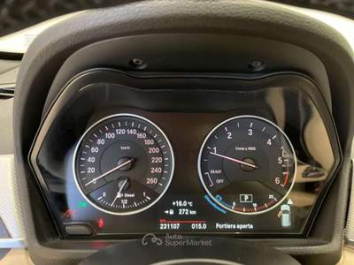 BMW X1 X1 xDrive25d Msport 2.0D Aut *TETTO * Nero usata Andalo Valtellino