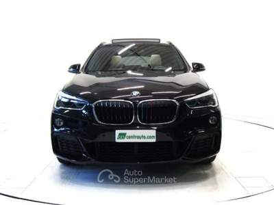 BMW X1 X1 xDrive25d Msport 2.0D Aut *TETTO * Nero usata Andalo Valtellino