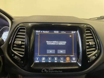 Jeep Compass 1.6 Multijet Night Eagle 5P Manuale 2WD Nero usata Andalo Valtellino
