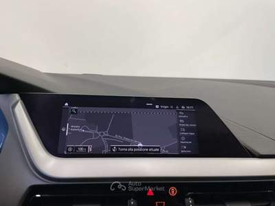 BMW Serie 1 116d 116 d 1.5D 5p. Advantage Aut. * OK NEOPATENTATI * Blu/Azzurro usata Andalo Valtellino