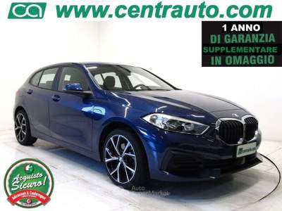 BMW Serie 1 116d 116 d 1.5D 5p. Advantage Aut. * OK NEOPATENTATI * Blu/Azzurro usata Andalo Valtellino