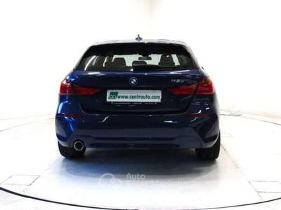BMW Serie 1 116d 116 d 1.5D 5p. Advantage Aut. * OK NEOPATENTATI * Blu/Azzurro usata Andalo Valtellino